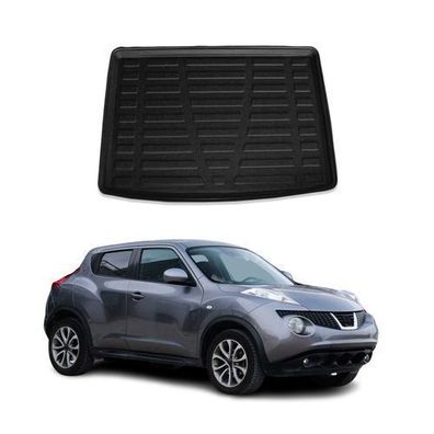 Kofferraumwanne Laderaumwanne für Nissan Juke 2011-2020 Untere Gummi Schwarz