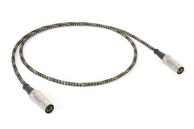 Viablue EPC-4 - HighEnd DIN-Kabel - 5-polig - Stereokabel - Orange