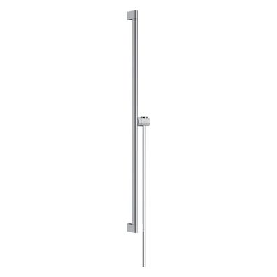 hansgrohe Unica Brausestange S Puro 90 cm mit Easy Slide Handbrausehalter und Isiflex
