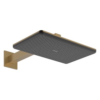 hansgrohe Raindance Alive Q Kopfbrause 210/340 2jet mit Brausearm, Brushed Bronze