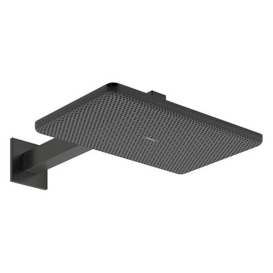 hansgrohe Raindance Alive Q Kopfbrause 210/340 2jet mit Brausearm, Brushed Black Chro
