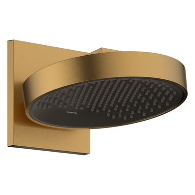 hansgrohe Rainfinity Kopfbrause 250 1jet mit Wandanschluss, Brushed Bronze