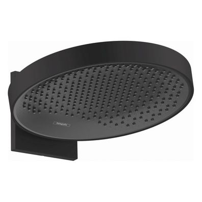 hansgrohe Rainfinity Kopfbrause 360 1jet mit Wandanschluss, Mattschwarz