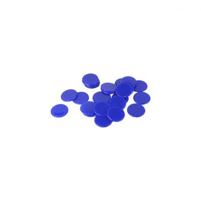 Spielchips - 15 mm - blau
