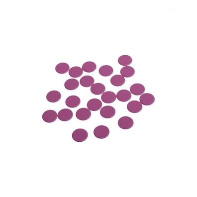 Spielchips - 16 mm - rosa - pink - matt