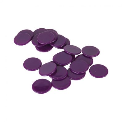 Spielchips - 22 mm - lila