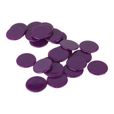 Spielchips - 25 mm - lila