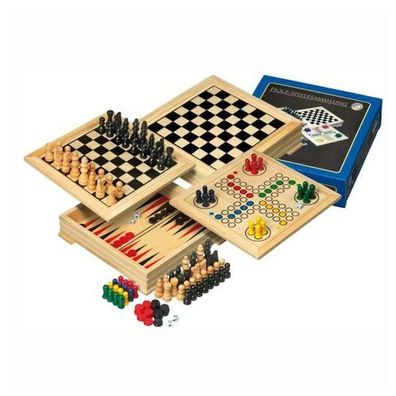 Spielesammlung - Holz - Reise-Edition