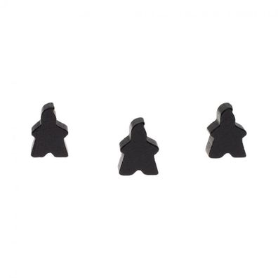 Spielfigur Fire - 14x18x10mm - schwarz