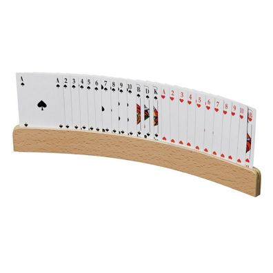 Spielkartenhalter aus Holz - 330 x 35 mm