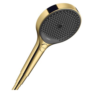 hansgrohe Rainfinity pommeau de douche à main 130 3 jets, finition Or poli optique