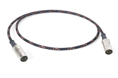 Viablue EPC-4 - HighEnd DIN-Kabel - 5-polig - Stereokabel - Red