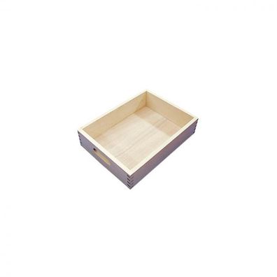 Spielzeugkiste - Kleiner Kasten - 33,5 x25x8cm - natur - 33mm