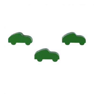 Sportwagen - Auto - 25x11x8mm - grün