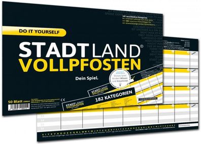 Stadt Land Vollpfosten (Do It Yourself-Edition)