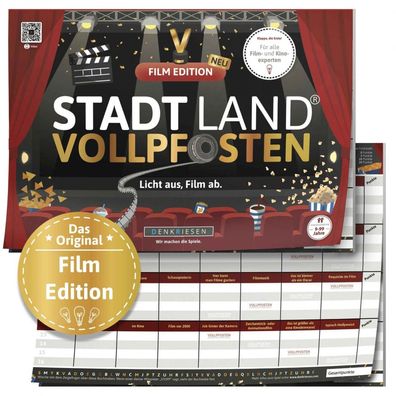 STADT LAND Vollpfosten - Film Edition - A4 - Licht aus, Film ab