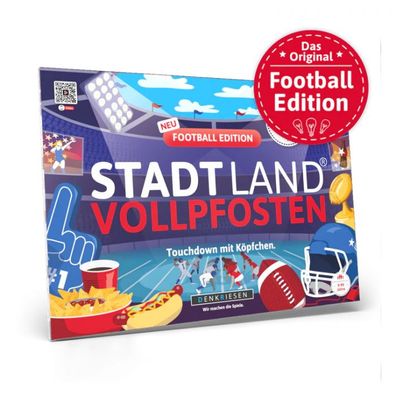 STADT LAND Vollpfosten – Football Edition - A4 - deutsch