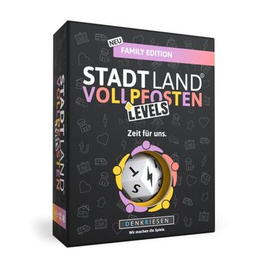 STADT LAND Vollpfosten – Levels - FAMILY Edition – Zeit für uns - deutsch