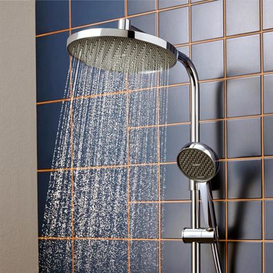 hansgrohe Activera S Showerpipe 240 1jet EcoSmart mit Ecostat Fine Varia, Chrom