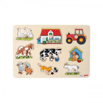 Steckpuzzle Bauernhof