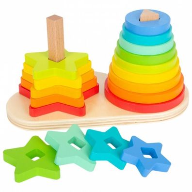 Steckspiel Regenbogen