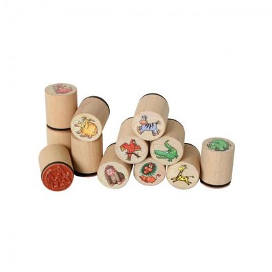 Stempel -Wilde Tiere