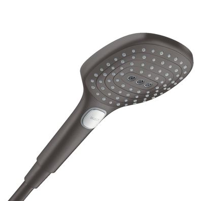 hansgrohe Raindance Select E Handbrause 120 3jet PowderRain EcoSmart, Brushed Black C