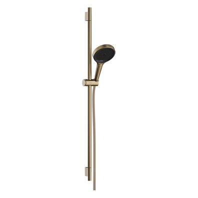 hansgrohe Rainfinity Brauseset 130 3jet mit Brausestange S Puro 90 cm, Push-Handbraus