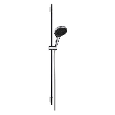 hansgrohe Rainfinity Brauseset 130 3jet EcoSmart mit Brausestange S Puro 90 cm, Push