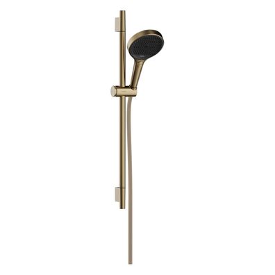 hansgrohe Rainfinity Brauseset 130 3jet EcoSmart mit Brausestange S Puro 65 cm, Push