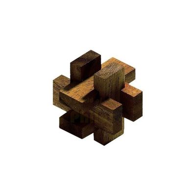 Taurus - 6 Puzzleteile - Denkspiel - Knobelspiel - Geduldspiel