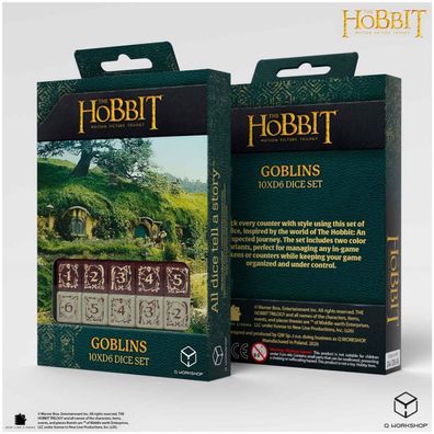 The Hobbit - Goblins - TCG 10x D6