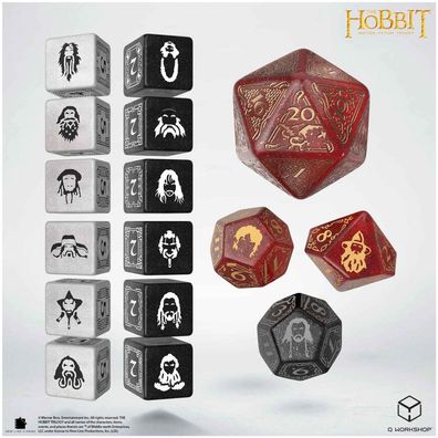 The Hobbit - TCG Dice Set - Ember Hearth