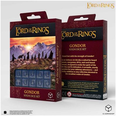 The Lord of the Rings - Gondor - 10xD6 Dice Set