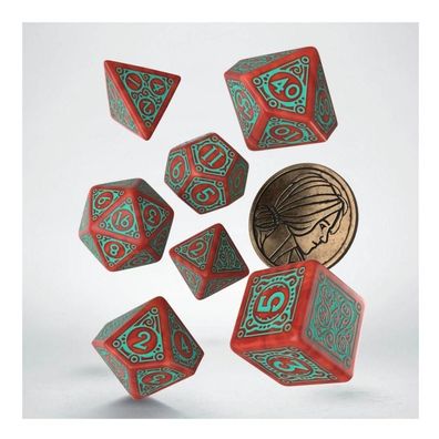 The Witcher Dice Set - Triss - Merigold the Fearless (7)