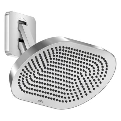 AXOR ShowerSphere Kopfbrause 370/220 2jet EcoSmart mit beweglichem Brausearm, Chrom