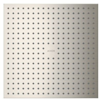 AXOR ShowerSolutions Kopfbrause 300/300 2jet Deckenintegriert, Edelstahl Optic