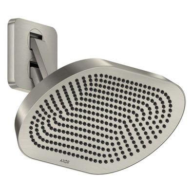 AXOR ShowerSphere Kopfbrause 370/220 2jet mit beweglichem Brausearm, Edelstahl Optic