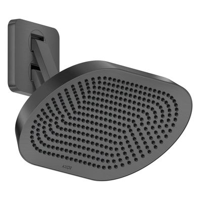 AXOR ShowerSphere Kopfbrause 370/220 2jet mit beweglichem Brausearm, Brushed Black Ch