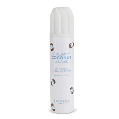 Biovene, Cremige Kokosnussglasur, feuchtigkeitsspendend, Duschmousse, 250 ml