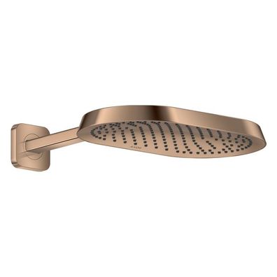 AXOR ShowerSphere Kopfbrause 370/220 1jet mit Brausearm, Polished Red Gold