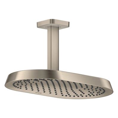 AXOR ShowerSphere Kopfbrause 370/220 1jet mit Deckenanschluss, Brushed Nickel