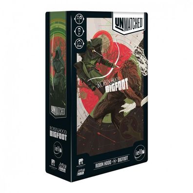 Unmatched - Robin Hood vs. Big Foot (Expansion) - englisch