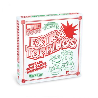 Unmatched - TMNT Turtles - Extra Toppings - Miniatures Pack - englisch