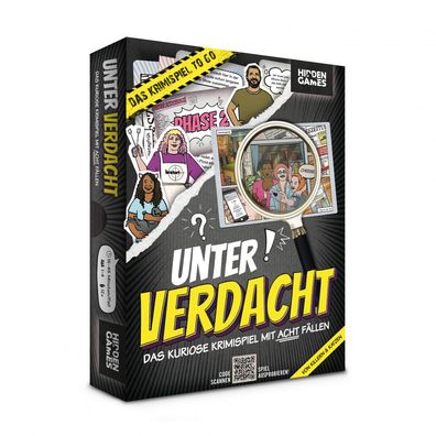 Unter Verdacht - Das kuriose Krimispiel mit acht Fällen - deutsch
