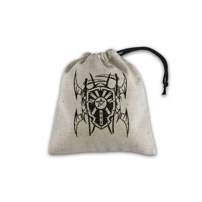 Vampire Beige & Black Basic Dice Bag