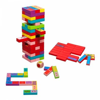Verflixter Turm 3 in 1 - bunt - drei Spiele in einem