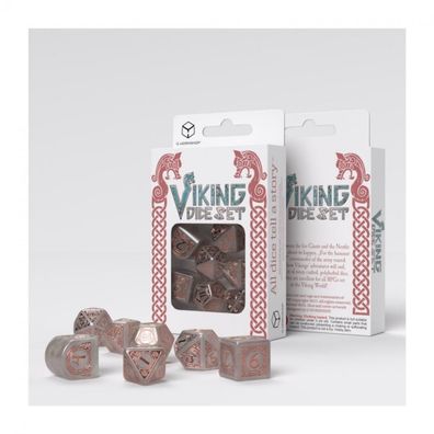 Viking Modern Dice Set - Niflheim (7) - englisch