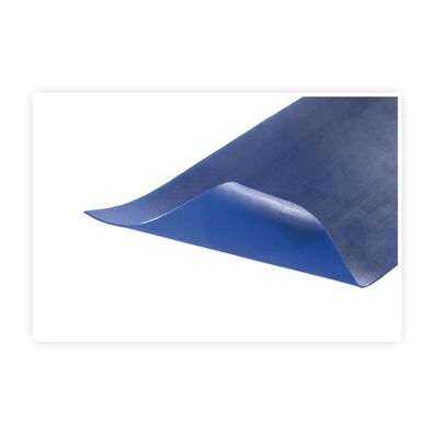 Wachsfolien - 12 Stück - blau 20x4cm