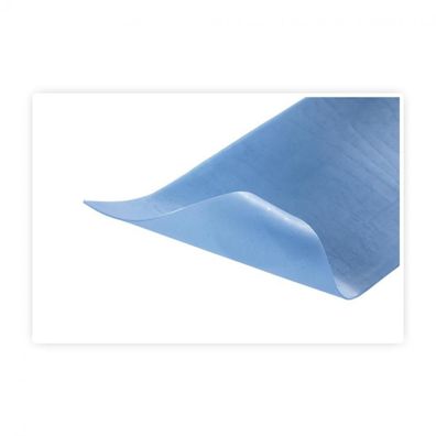 Wachsfolien - 12 Stück - hellblau 20x4cm